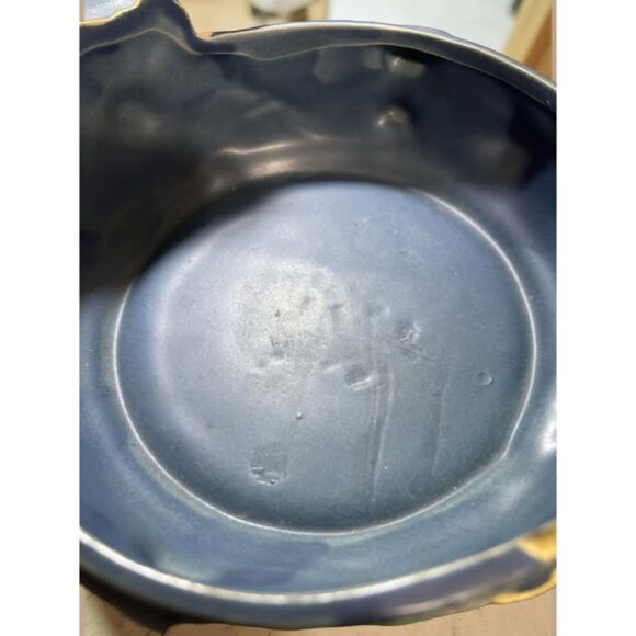 Vintage Roseville Pottery "Dahlrose" Console Bowl – Style 428-6 Circa 1928 - Picture 11 of 11